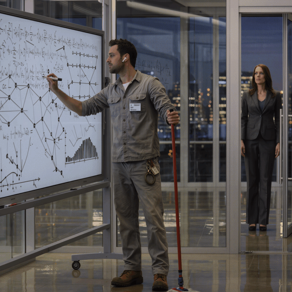 Single Dad JANITOR Fixed $100M Problem in Seconds — What the CEO Did Next STUNNED the Whole Company !