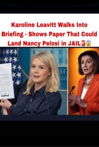 Leavitt Slams Pelosi Over Stock Trades as Trump, Hawley Renew Push for Congressional Ban