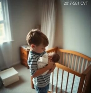 The young parents observed their eldest son going into his younger brother’s room each morning at…