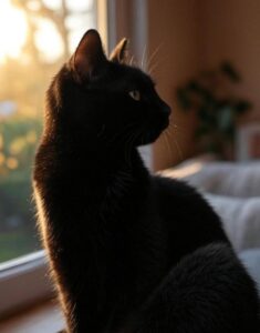 Did you know that if a black CAT approaches you, its a clear sign that!