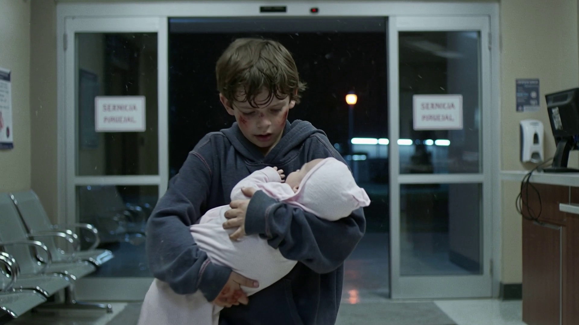 A Bruised 7-Year-Old Rushed Into The ER With His Baby Sister — He Whispered 7 Words That Froze The Hospital — 5 Minutes Later, Police Swarmed In!